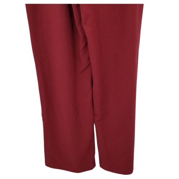 NWT SO Wide Leg High Rise Berry Dress Pants Size 15 - Picture 3 of 12